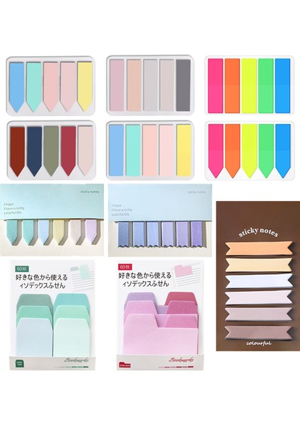 120 Sayfa 60/100/120 Sayfa Yeni Bayraklar Sekmeler Yapışkan Notlar Dizin Etiket Bloknot Morandi Renk Anahtar Noktalar Etiket Yer Işareti Malzemeleri Kırtasiye (Yurt Dışından) fiyatları