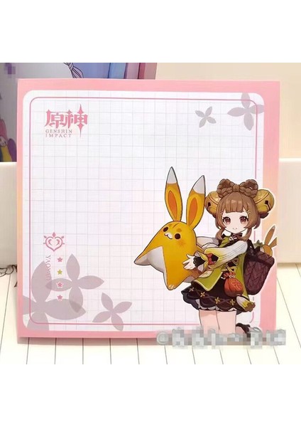 Stil 4 Anime Genshin Etki Sevimli Yapışkan Notlar Scaramouche Xıao Alhaitham Cosplay Not Defteri Kırtasiye Ofis Malzemeleri Hayranları Hediye (Yurt Dışından)