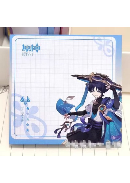 Stil 4 Anime Genshin Etki Sevimli Yapışkan Notlar Scaramouche Xıao Alhaitham Cosplay Not Defteri Kırtasiye Ofis Malzemeleri Hayranları Hediye (Yurt Dışından) fiyatları