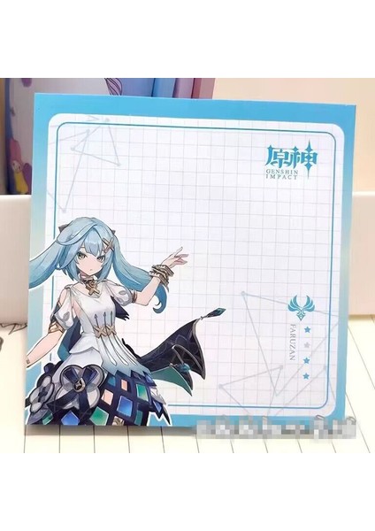 Stil 4 Anime Genshin Etki Sevimli Yapışkan Notlar Scaramouche Xıao Alhaitham Cosplay Not Defteri Kırtasiye Ofis Malzemeleri Hayranları Hediye (Yurt Dışından) fırsatları