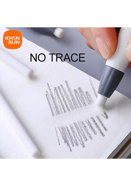 Mavi Silgi Khınsun Basın Geri Çekilebilir Kurşun Kalem Silgisi Düzeltme Malzemeleri Kalem Tarzı Kalem Kauçuk Yazma Okul Malzemeleri Kırtasiye (Yurt Dışından) fırsatları