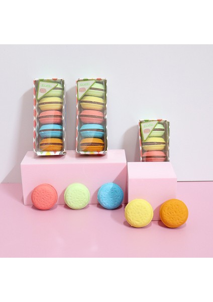 1 Set-5pc 5 Adet/takım Sevimli Kauçuk Silgi Çocuklar Için Gıda Silgi Enfant Sevimli Macaron Silgi (Yurt Dışından) modelleri