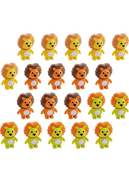 Gösterildiği Gibi 4x3 cm Hayvan Silgi Çocuklar Çocuklar Için Küçük Aslan Silgi Çocuklar Için Eğlenceli Kauçuklar Taşınabilir Çocuklar Mini Toplu Narin (Yurt Dışından) indirimleri