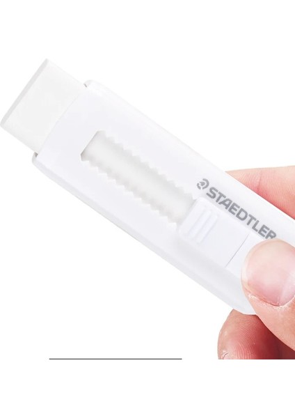 Beyaz Staedtler Yeni 525 Ps1 Itme-Çekme Tipi Pvc Içermez Toksik Olmayan Siyah Beyaz Silgi Ilköğretim Okulu Kalem Özel Silgi (Yurt Dışından)
