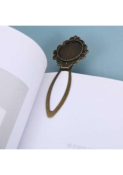 5-1 Adet Moda Antika Vintage Retro El Yapımı Kitap Ayracı Cabochon Tabanı Yer Imi Ayarı Cabochon Cameo Dıy Kitap Ayracı (Yurt Dışından) indirimleri