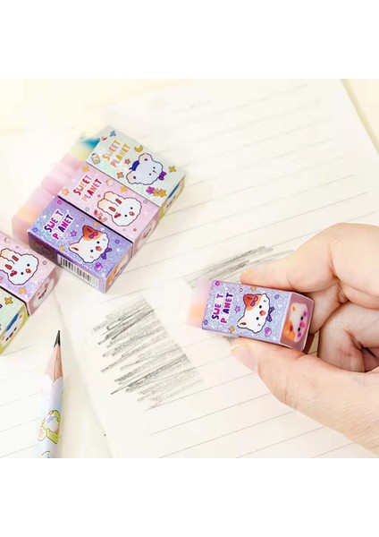 36 Adet M Kawaii Animasyon Tatlı Gezegen Hayvan Sandviç Silgi, Hb Kalem Yaratıcı Dilim Düzeltme Silgi, Öğrenci Öğrenme Kırtasiye Su (Yurt Dışından) indirimleri