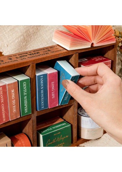 Stil 4 100 Adet Vintage Ingilizce Şiir Koleksiyonu Mini Kitap Dekoratif Scrapbooking Dergisi Kendi Başına Yap Kağıdı Etiket Yaratıcı Memo Kırtasiye (Yurt Dışından)