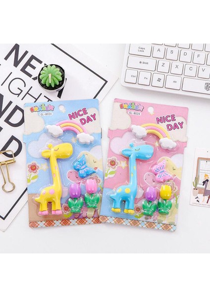 Rastgele Gönderilen 5 Adet Kaktüs Silgi Kawaii Kalem Silgisi Karikatür Kaktüs Saksı Bitki Tarzı Çocuklar Komik Silgi Kore Kırtasiye Okul Malzemeleri (Yurt Dışından)