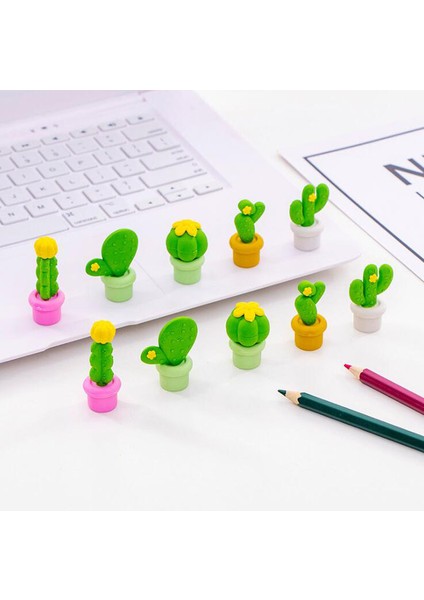 Rastgele Gönderilen 5 Adet Kaktüs Silgi Kawaii Kalem Silgisi Karikatür Kaktüs Saksı Bitki Tarzı Çocuklar Komik Silgi Kore Kırtasiye Okul Malzemeleri (Yurt Dışından) fiyatları