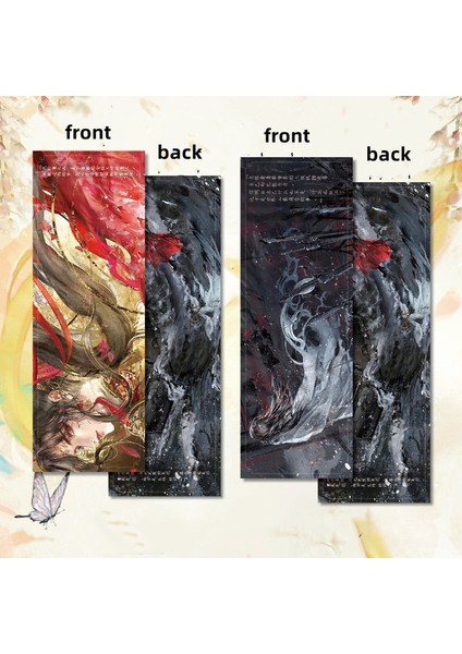 Stil 10 Cennet Resmi Nimet Yer Imleri Anime Xie Lian Lazer Bilet Imi Kitap Sayfası Işaretleyici Yaratıcı Kırtasiye Malzemeleri Hediye (Yurt Dışından)