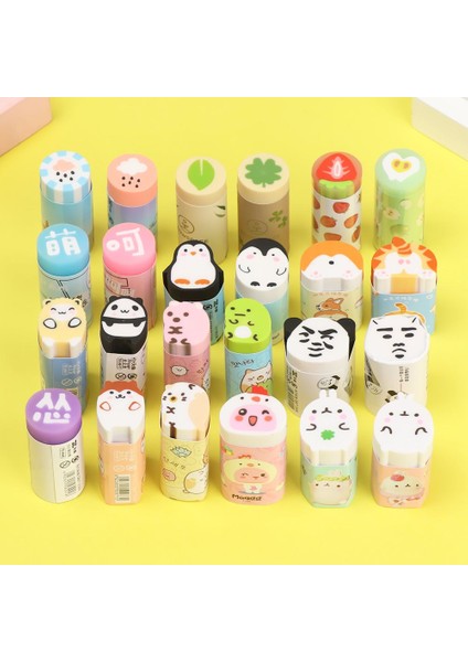 Style9 Rastgele 1 Adet Yaratıcı Renkli Karikatür Kauçuk Silgi Kawaii Gıda Ayı Silgi Kauçuk Silgi Ilköğretim Öğrenci Ödülleri Promosyon Hediye Kırtasiye (Yurt Dışından) modelleri