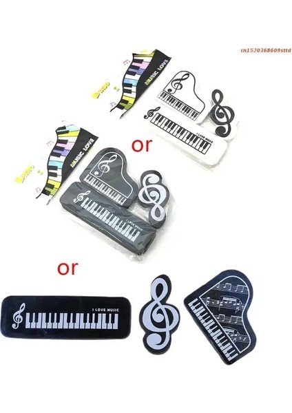 Rastgele Renk Silgi 3 Adet/takım Müzik Piyano Notları Kauçuk Kalem Okul Öğrenci Kore Kırtasiye Düzeltme Malzemeleri Çocuklar Için Hediyeler (Yurt Dışından)
