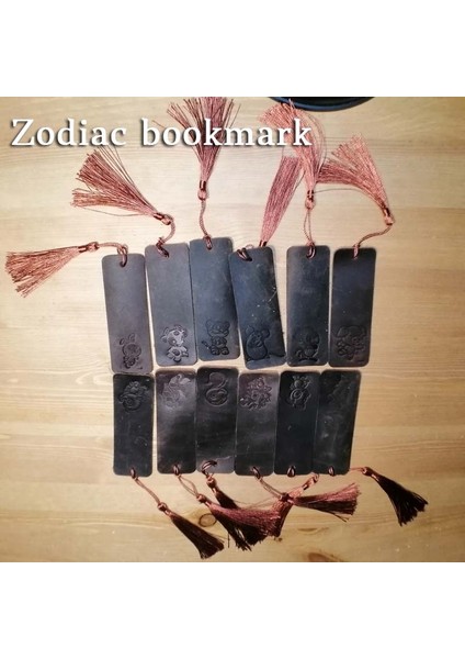 Yılan Kitapçı Çin Burç Imi Dizüstü Günlük Dergisi Deri Imleri Diy Kitaplar Için Kazınmış El Yapımı Hakiki Imi (Yurt Dışından)