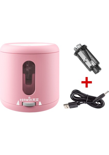 8035-PEMBE Tenwin 8032/8035/8306 6-8mm Kalemler Elektrikli Otomatik Kalemtıraş Elektrikli Silgi/kauçuk Öğrenciler Kırtasiye Malzemeleri (Yurt Dışından)