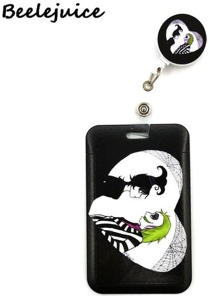 Stil 4 Korku Filmi Karakterleri Tim Burton Film Yılan Yatay Moda Boyunluklar Otobüs Kımlık Adı Çalışma Kartı Tutucu Aksesuarları Çocuklar Hediyeler (Yurt Dışından) fiyatları