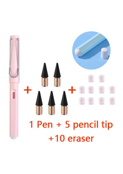 Macaron PINK-16PCS 16 Pcs Infinity Kalem Seti 2b Sanat Kroki Aracı Ebedi Kalemler Sanat Okul Malzemeleri Öğrenci Kırtasiye (Yurt Dışından)