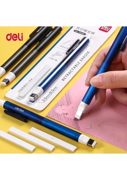 Gri Şarküteri Düzeltme Malzemeleri Kalem Kauçuk Geri Çekilebilir Basın Silgi Çocuklar Için Okul Kırtasiye Silgiler (Yurt Dışından) fiyatları