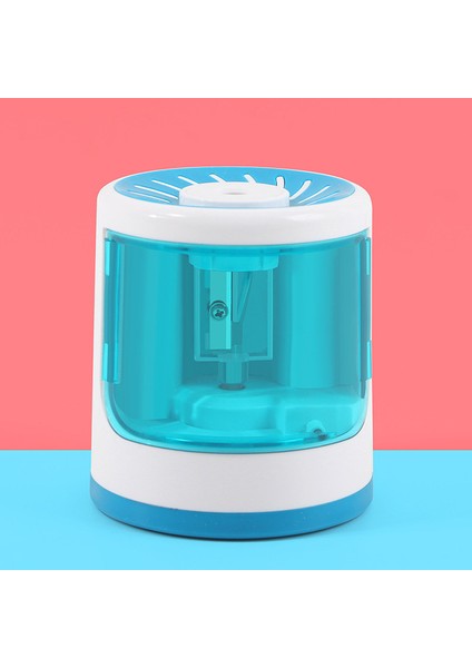 Mavi Elektrikli Kalemtıraş Kalemtıraş Otomatik Ｐencil Kalemtıraş Sevimli Çocuk Karikatür Öğrenci Kaynağı (Yurt Dışından)