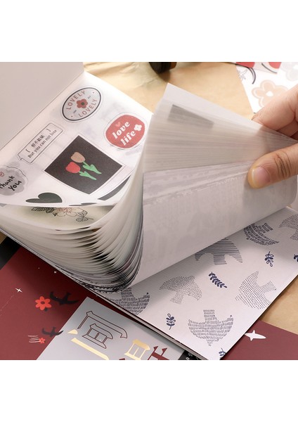 C Dimi 50 Sayfa Zaman ve Sen Serisi Malzeme Kağıt Kalıp Kesim Etiket Retro Dekorasyon Kolaj Kağıt Dıy Scrapbooking Dergisi Günlüğü (Yurt Dışından) modelleri