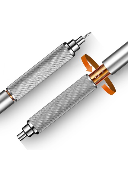 0.7mm Mekanik Kurşun Kalem Orijinal Japonya Uni Shıft Boru Kilidi Metal Kalem M3/M4/M5/M7/M9-1010 0.3/0.4/0.5/0.7/0.9 mm Kalemler Okul Için (Yurt Dışından)