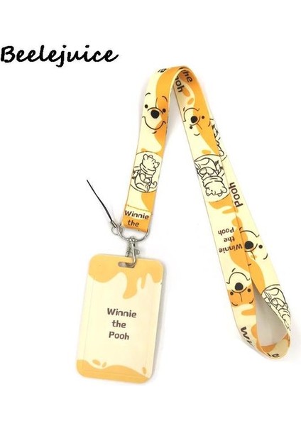 Stil 5 Pooh Ayı Winnie Kordon Kredi Kartı Kımlık Tutucu Çanta Öğrenci Kadın Seyahat Kartı Kapağı Rozeti Araba Anahtarlık Süslemeleri (Yurt Dışından) fiyatları