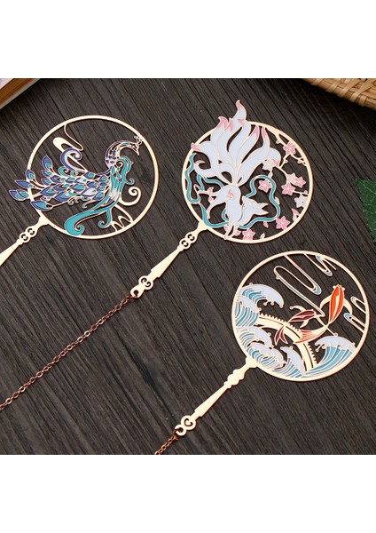 Stil 1 Şık Retro Çin Tarzı Geyik/panda Desen Kitap Ayracı Kolye Oymak Sayfalama Metal Kitap Ayracı Kırtasiye Kaynağı Hediye (Yurt Dışından) fiyatları