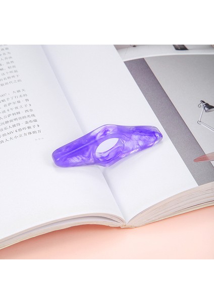 Stil 4 Başparmak Imi Marque Sayfa Kitap Aksesuarları Okul Malzemeleri Kitap Desteği Reçine Okuma Yardımcıları Serpme Yer Imleri Kitap Sayfası Tutucu (Yurt Dışından)
