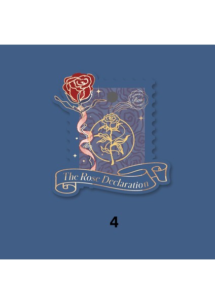 Stil 4 Mr.paper 4 Stilleri Metal Gül Imi Kitaplar Için Basit Iyi Görünümlü Içi Boş Yer Imleri El Kitabı Dekorasyon Okuma Klipsi Kırtasiye (Yurt Dışından)