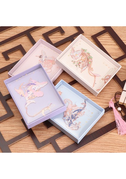 B Tarzı 8 Sıcak Çin Tarzı Metal Imi Püskül Kolye Retro Kitap Klipsi Sayfalandırma Mark Okul Ofis Malzemeleri Kırtasiye Öğrenci Hediye (Yurt Dışından) fırsatları