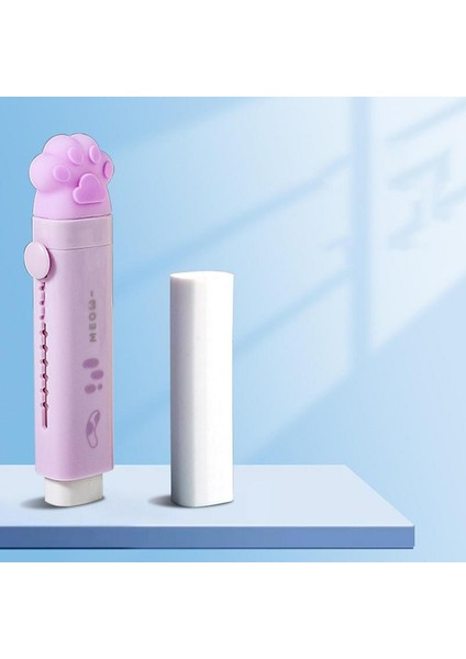 Pembe Kedi Pençe Silgi Silgi Kalem Kawaii Silgi Sevimli Kauçuk Geri Çekilebilir Sevimli Kedi Kauçuk Kırtasiye Malzemeleri Çocuklar Öğrenciler Için Okul (Yurt Dışından) indirimleri