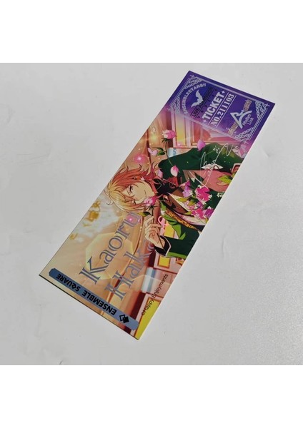 13 Anime Topluluk Yıldız Cosplay Koleksiyonu Çift Taraflı Lazer Bilet Anime Süsler Sevimli Kırtasiye Hediye Sakuma Rei Sükroz (Yurt Dışından) indirimleri