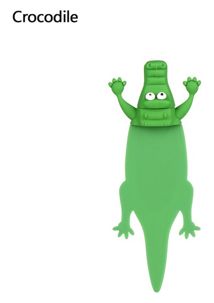 Timsah 3D Stereo Karikatür Hippo Eşek Komik Pvc Kitap Işaretleyiciler Okyanus Serisi Mühür Ahtapot Yaratıcı Shiba Inu Imleri Hediye Okul Kaynağı (Yurt Dışından)