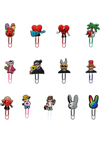 4135-10 1 Adet Kötü Tavşan Tarzı Pvc Imleri Rahat Sayfa Tutucu Kağıt Klip Shooloffice Malzemeleri Öğrenci Kırtasiye Aksesuarları Hediye (Yurt Dışından) modelleri