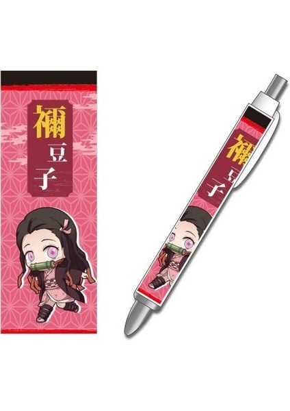 Stil 2 Animasyon Iblis Avcısı Karakter Kamado Tanjiro Nezuko Otomatik Kalem Teşvik Etmek Için Otomatik Kalem Çocuk Öğrenme Kırtasiye (Yurt Dışından)