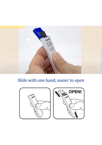 0.3mm 2b Japonya Unı Ul-S Otomatik Kalem Kurşun Çekirdek Leke Tutmaz Kalın Siyah Çiçeklenmez Kirlenme Önleyici Dolum Otomatik Kurşun Çekirdek 0.5/0.3. (Yurt Dışından)