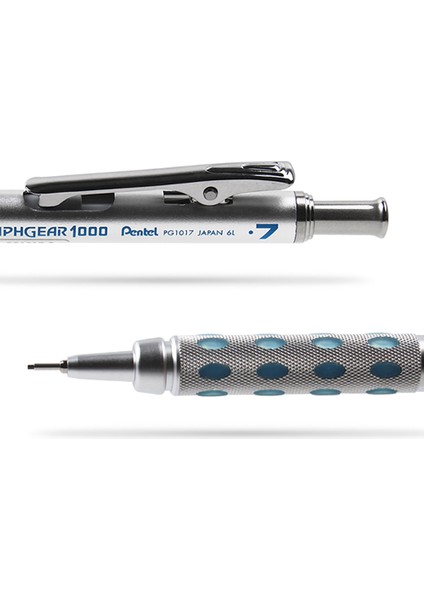 0.5mm Pentel Graphgear 1000 Mekanik Kurşun Kalem Metal Çubuk Düşük Ağırlık Merkezi Geri Çekilebilir Uç Çizim Kalem Kroki 0.3 0.5 0.7 0.9mm (Yurt Dışından) modelleri