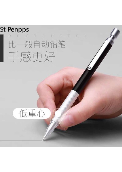0.9mm Dolum D Metal Düşük Yerçekimi Otomatik Kalem 0.5/0.7/0.9mm Profesyonel Çizim Yazma Mekanik Kalem Kurşun Kalem Ofis Okul Malzemeleri (Yurt Dışından) fırsatları