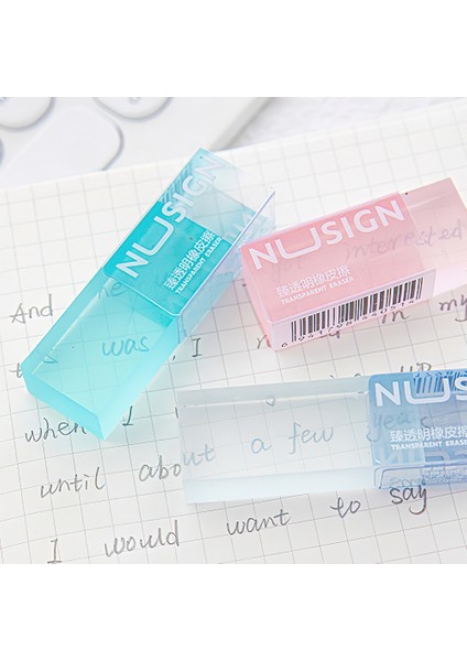 1 Adet Yeşil 1 Adet Şeffaf Silgi Yüksek Işık Şeffaf Renk Daha Az Toz Kalem Temizleme Kırtasiye Okul F7399 (Yurt Dışından) fiyatları