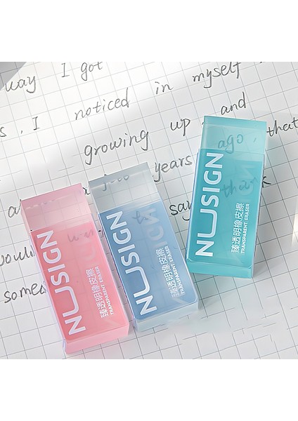 1 Adet Yeşil 1 Adet Şeffaf Silgi Yüksek Işık Şeffaf Renk Daha Az Toz Kalem Temizleme Kırtasiye Okul F7399 (Yurt Dışından) fırsatları