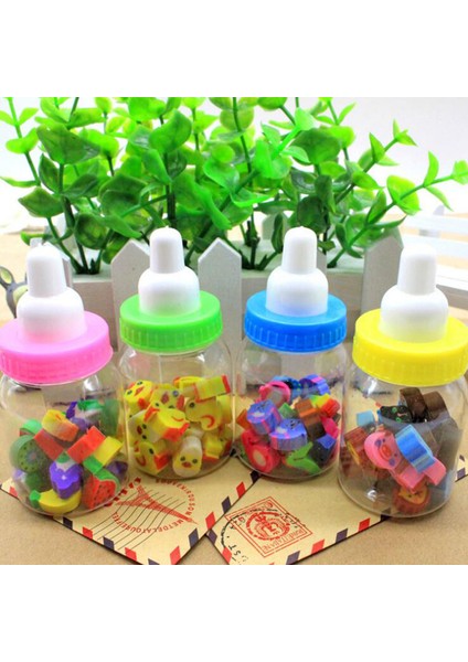 Küçük Sarı Ördek 1 Adet (18-22 Tablet) Süt Şişesi Silgi Meyve Hayvan Noel Dijital Lastik Şişe Çocuk Öğrencileri Sevimli Kırtasiye Hediyeler (Yurt Dışından) modelleri