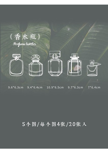 Su 20 Adet Bitki Kurutulmuş Çiçek Pet Şeffaf Kitap Ayracı El Yapımı Dıy Malzeme Numune Kabartmalı Şişe Antik Öğrenci Çiçek Yaprakları Hediye (Yurt Dışından)