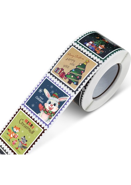 50 Adet 50-300 Adet Merry Christmas Çıkartmalar 3.8cm Kare Yılbaşı Ağacı Tatil Yapışkanlı Etiketler Kartları Için Mevcut Zarflar Mühür Kutusu Çantası (Yurt Dışından) fırsatları