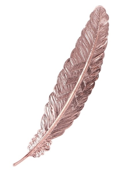 Rgd Yaratıcı Yer Imi Retro Tüy Şekilli Metal Yer Imleri Kitaplar Için Sayfa Işaretleyici Ofis Okul Yer Imleri (Yurt Dışından)