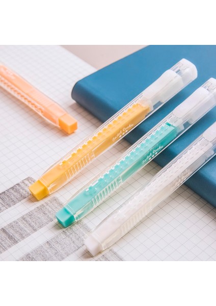 Limon Kokuyo Kurşun Kalem Silgisi Pastel Çerez Serisi Renkli Çubuk Silgi Kalem Yenilenebilir Dolum Japon Kırtasiye Ofis Okul A6616 (Yurt Dışından) modelleri