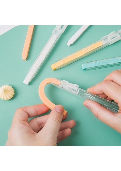 Limon Kokuyo Kurşun Kalem Silgisi Pastel Çerez Serisi Renkli Çubuk Silgi Kalem Yenilenebilir Dolum Japon Kırtasiye Ofis Okul A6616 (Yurt Dışından) fırsatları