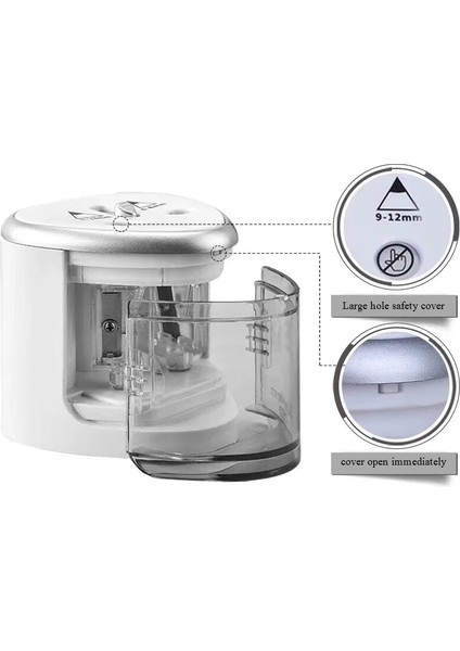 8004ANYC-12HB12HB-6B Tenwin 8004 Elektrikli Kalemtıraş Duruş Düzeltme Kalemleri Hb/2b Kırtasiye Iki Delikli Anahtarı Otomatik Kalemtıraş (Yurt Dışından) fiyatları