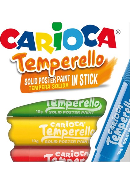 Temperello Stick Poster Boya Kalemi 6lı