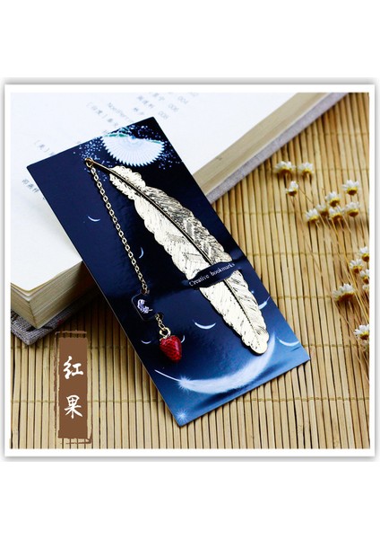 Kırmızı Meyve Okul Malzemeleri 2022 Kitaplar Için Yer Imleri Oldukça Sevimli Anime Kolye Pirinç Kitap Işaretleri Öğretmenler Için Arkadaş Hediye Kırtasiye Dekor (Yurt Dışından)