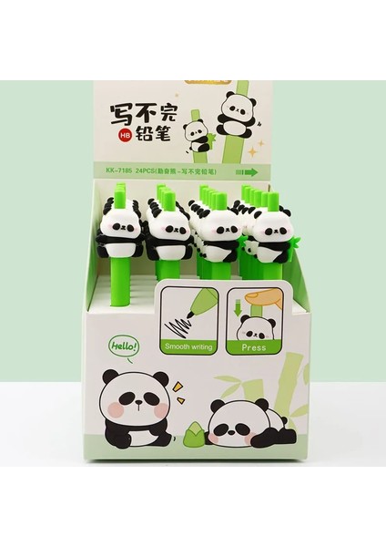 M 24 Adet/grup Kawaii Panda Köpek Avokado Yazmaya Devam Edin Mekanik Kurşun Kalem Sevimli 0.5mm Öğrenci Kalemler Çocuklar Hediye Okul Ofis Malzemeleri (Yurt Dışından) fiyatları