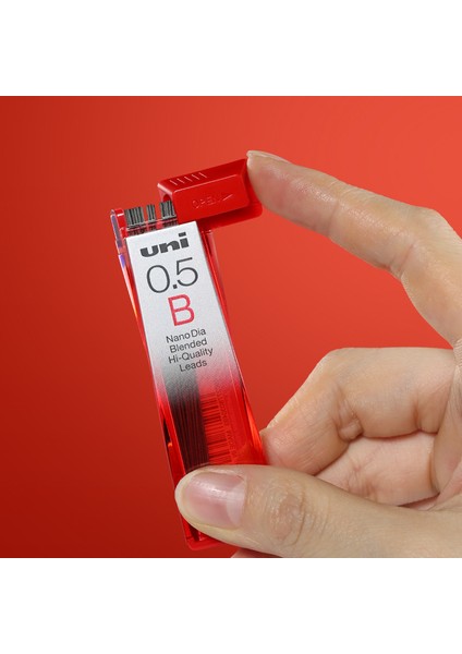 0.5 3b 1 Adet Unı 202ND Otomatik Kalem Dolum 0.3/0.5/0.7mm Ilkokul Öğrencileri Yazma Sürekli Kurşun 2b/hb/2h Nano-Grafit (Yurt Dışından)